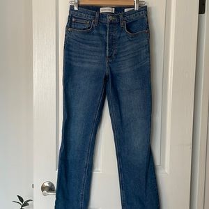 Denim Forum Arlo high rise straight 28 L